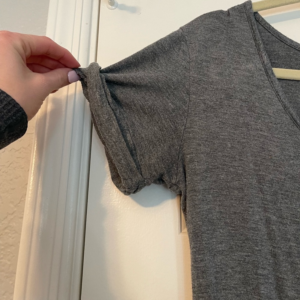 Grey Basic Tee - Picture 2 of 2